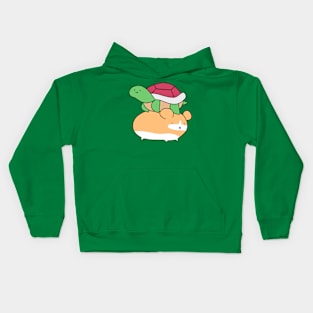 Turtle and Hamster Kids Hoodie